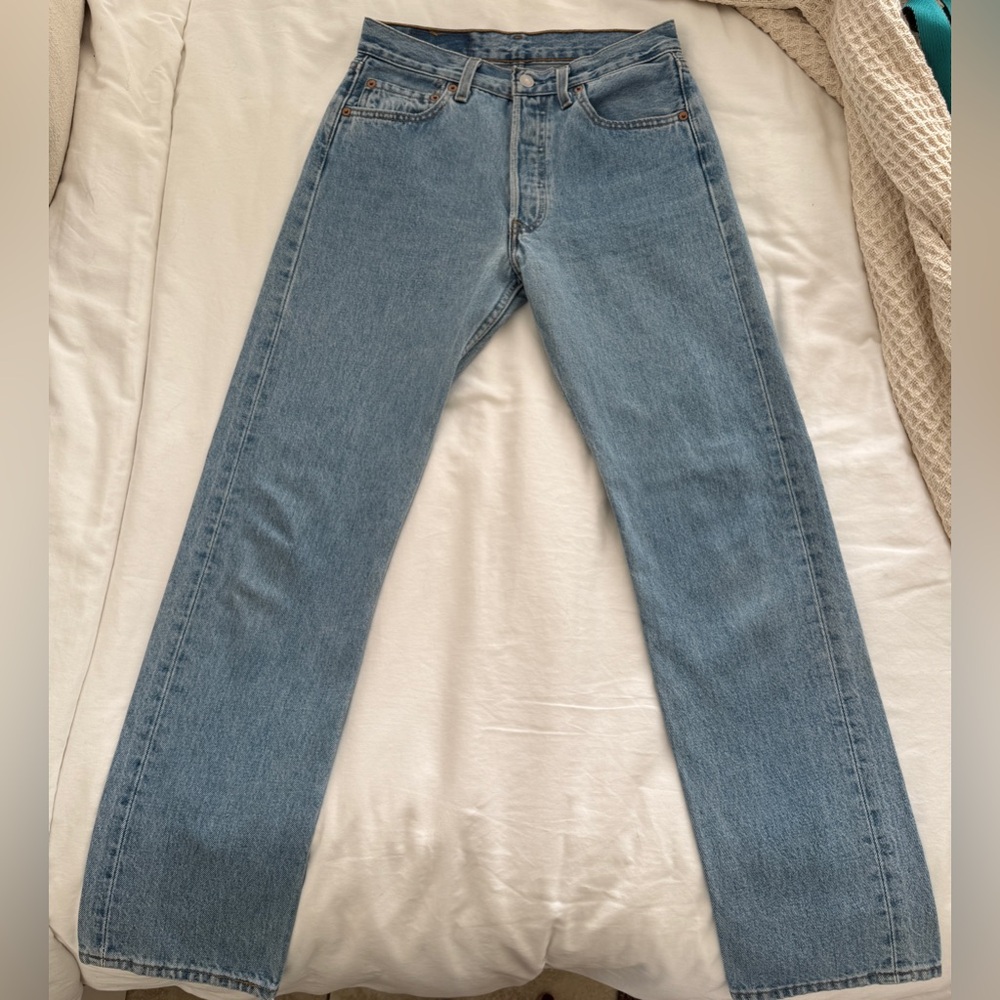 Vintage Levi’s 501 Jeans Light Blue Made in USA